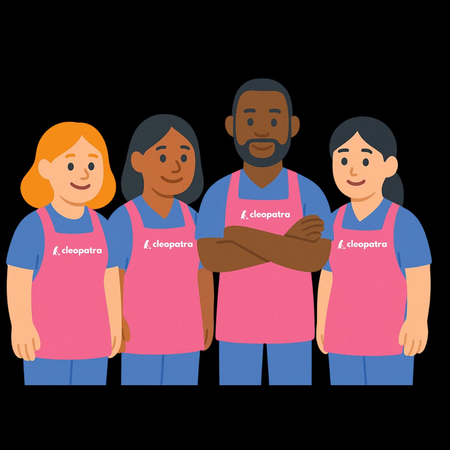 Cleaner wiping surface